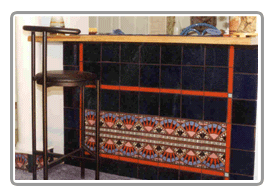 Architectural, Gift and Custom Tile Art by Tile Artist Carolyn Payne of Payne Creations